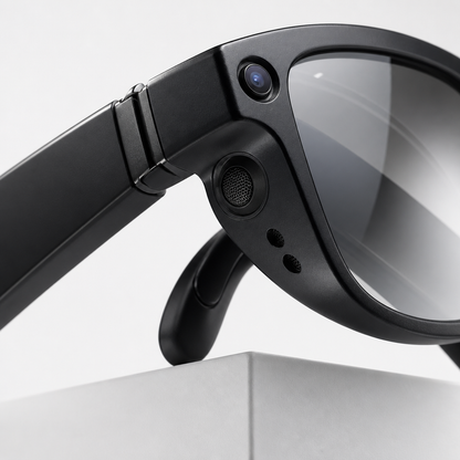 Lunettes intelligentes 4K HD IA avec caméra Bluetooth