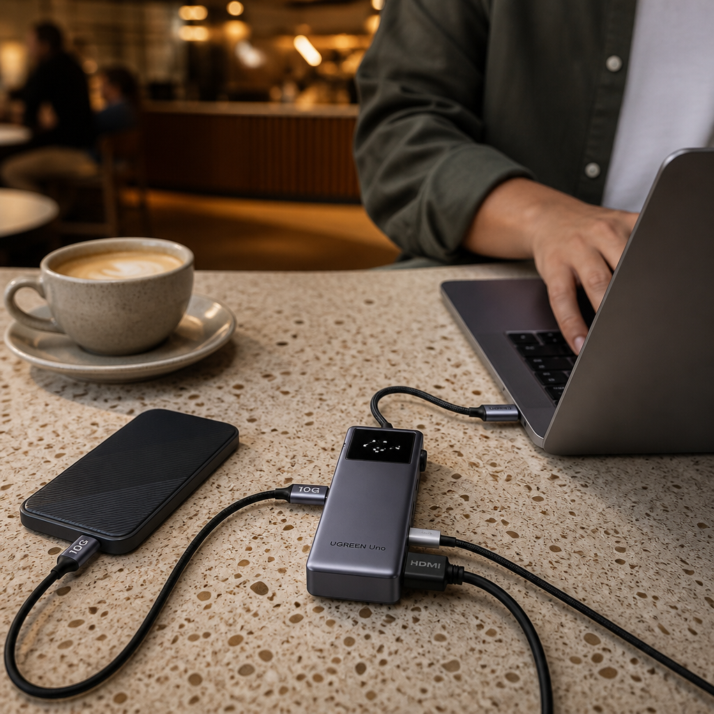 Hub USB-C Uno 6-en-1 UGREEN