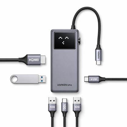 Hub USB-C Uno 6-en-1 UGREEN